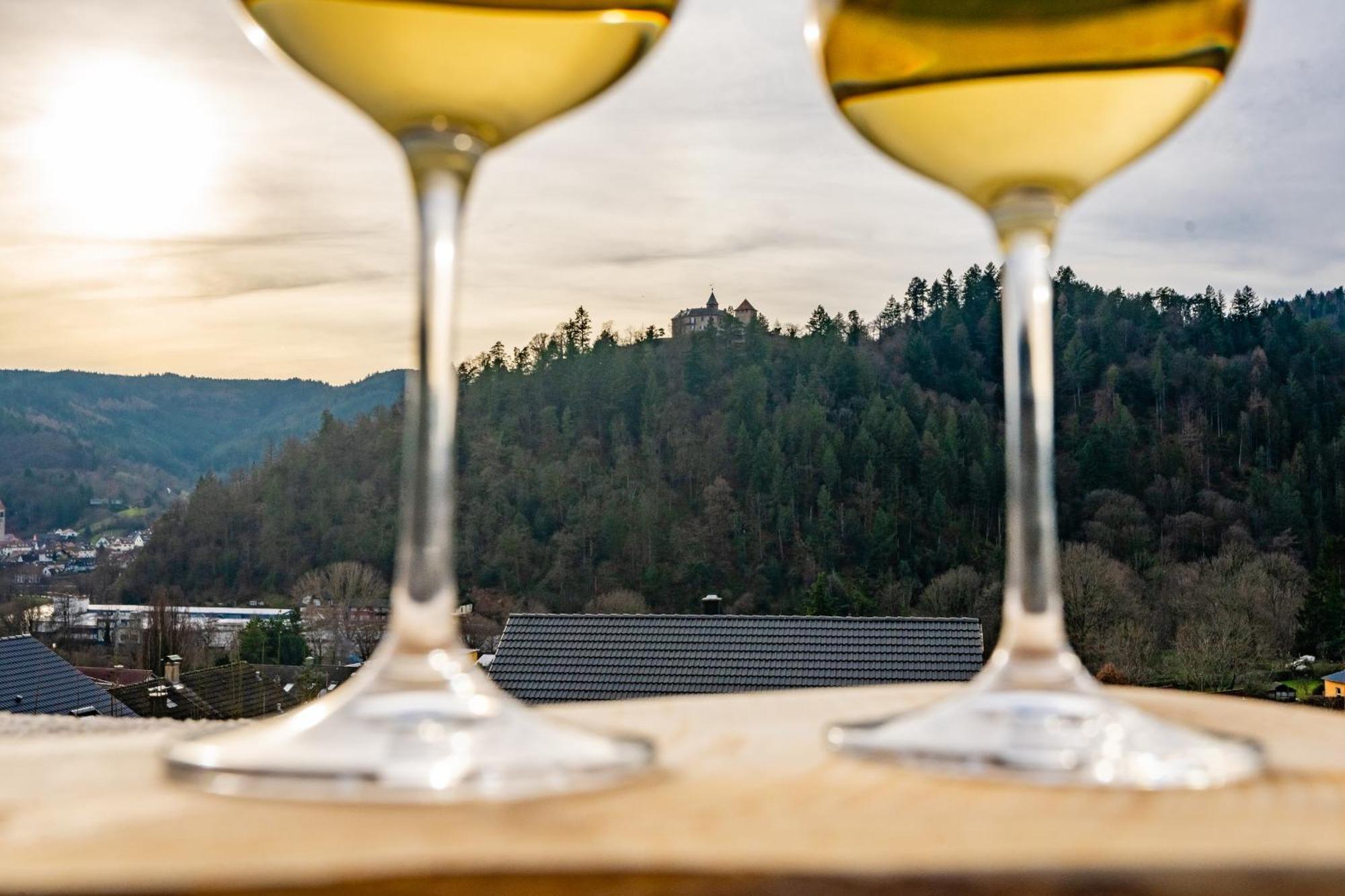 Schlossblick Schwarzwaldpanorama Gernsbach Eksteriør bilde